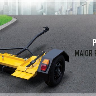 Carreta reboque para autos